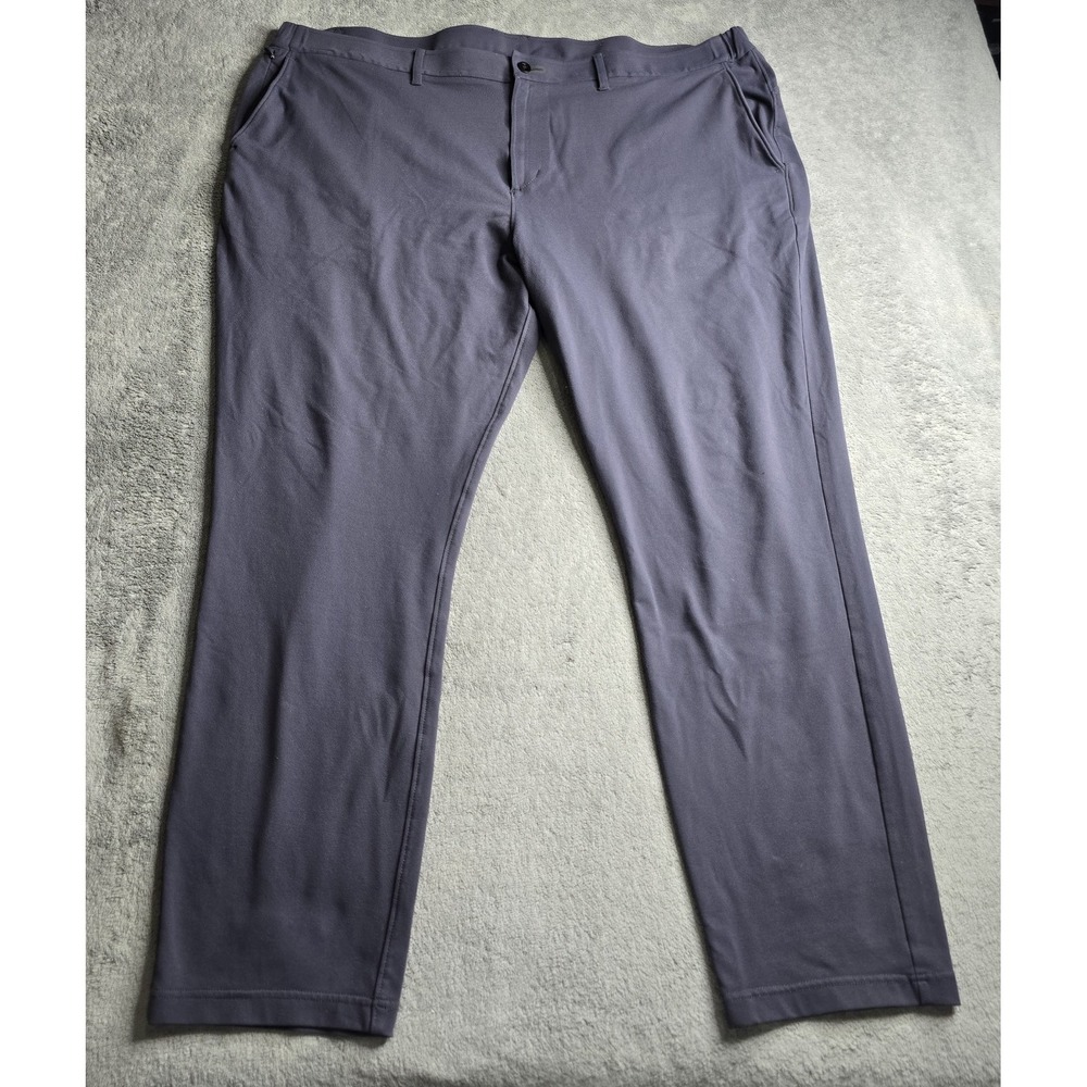 Public Rec Gamechanger 5 Pocket Pant Mens 44x32  (46x31.5) Blue Gray Golf Travel